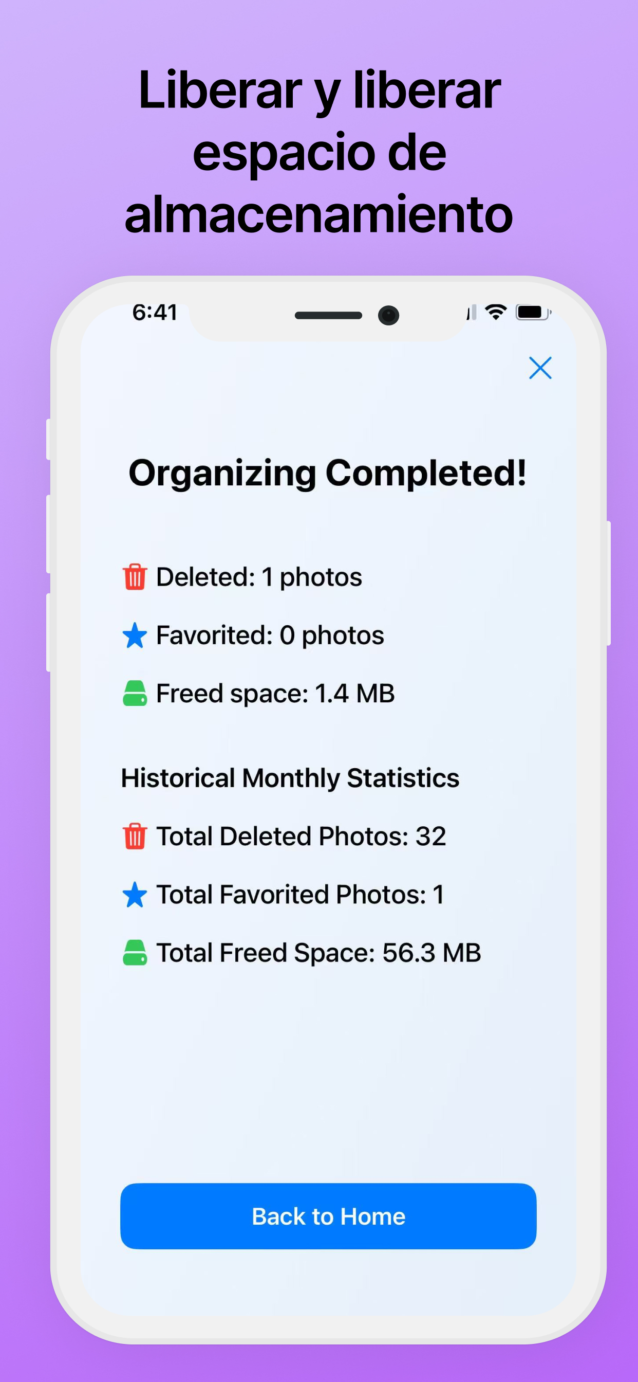 Ver estadísticas detalladas